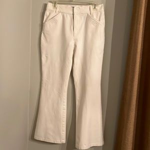 Ralph Ralph Lauren Strech White or ivory Pants 95% cotton 5% spandex size 8